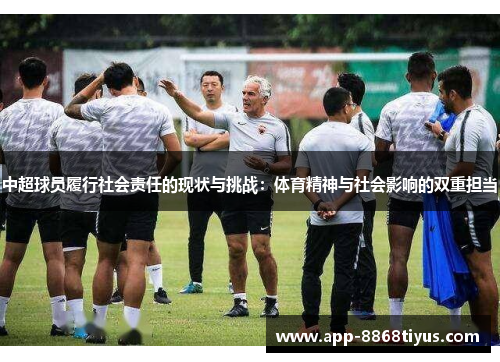 中超球员履行社会责任的现状与挑战：体育精神与社会影响的双重担当