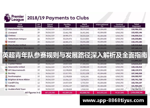英超青年队参赛规则与发展路径深入解析及全面指南